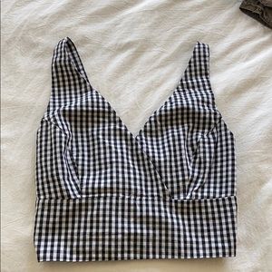 Brandy Melville gingham top